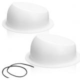 Amylove 2 Pcs Universal Angled Speaker Enclosures