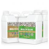 Mulch Glue for Landscaping 192OZ,  NO.1 Super Lock