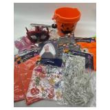 Large Lot of Halloween Items Including Costumes, D