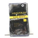 Size medium 7-pack of Wearables Organic Cotton Bre
