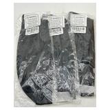 Lot Of 3 Leather Skull caps in Black Sweat Head Wr