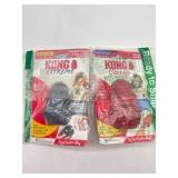 Lot of 2 Kong Stuffable Toys, Extreme Size Small,