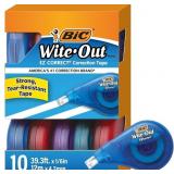 BIC Wite-Out EZ Correct Tear-Resistant Correction