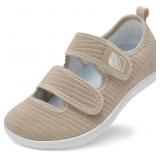 Size 11.5 Besroad Womens Walking Shoes Wide Diabet