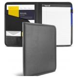 Samsill Professional Padfolio - Faux Leather Portf