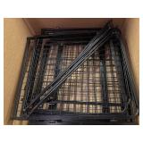 8-panel metal pet play pen with door