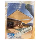 2-piece shade sail new