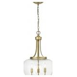 Z-Lite 3 Light Pendant 473P16-OBR, Brass Pendant L