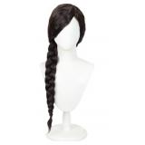 Long Black Braid Wig for Women Movie Halloween Cos