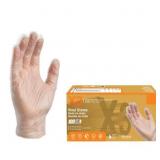 X3 Clear Vinyl Disposable Gloves, 3 Mil, Food-Safe