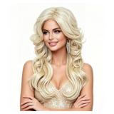 Rugelyss Vintage Wigs Blonde Wig for Women Lady Na