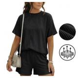 Size Medium Asklazy Two Piece Sets for Women Summe