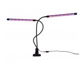 2 Head Flexible Clamp LED Dual Grow Light