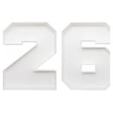 Plastic Reusable Charcuterie Number Fillable Servi