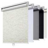 AOSKY Blackout Cordless Roller Shade for Windows,
