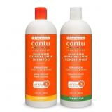 Cantu Shampoo & Conditioner with Shea Butter for N
