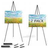 Easel Stand for Sign, Aredy 63" Portable Painting
