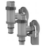 POOLHOUR 2 Pack Plunger Valves with Pipe Holders f
