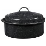 Granite Ware Round Covered Roaster, 3 lb - Speckle