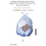 Heritage 20-30 Gallon Industrial Trash Bag, 36" x