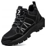 Size 11 Steel Toe Work Boots for Men Women Lightwe
