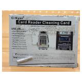Card reader cleaning machine