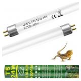QZQ T5 10.0 UVB Reptile Light 24W, Reptile Light B