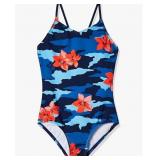 Size 4T Kanu Surf Girls Daisy Beach Sport One Piec