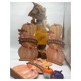 Large Lot of Fall Porch Decor