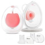 Nenesupply Handsfree Wearable Breast Milk Collecti