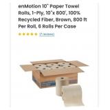enMotion 10" Paper Towel Rolls, 1-Ply, 10"x 800