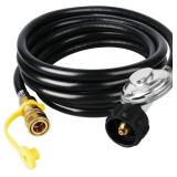 Lot of 2, 12ft F271803 Propane Hose for Indoor Out