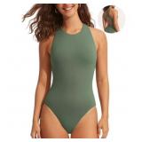 Size Small DOKOTOO Womens High Cut One Piece Swims