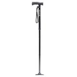 HurryCane Freedom Edition Foldable Walking Cane wi