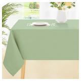 Smiry Rectangle Table Cloth, Waterproof Anti-Scrat