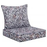Favoyard Outdoor Deep Seat Patio Cushions Set, 24"