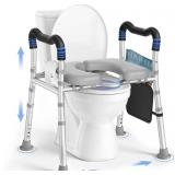 Raised Toilet Seat with Handles for Elderly, 500 l