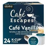 BB- 12/26 Cafe Escapes, Cafe Vanilla K-Cup Coffee