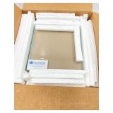3/8-inch thick Star Medium Frosted glass panel pac