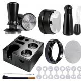9 PCS 54mm Espresso Accessories Kit with Tamper St