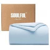 SOULFUL Cooling Comforter Twin Size, Cooling Blank