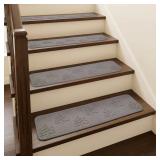 Stair Treads for Wooden Steps Indoor 15 Pack 8x30