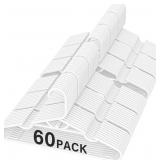 PIGLOG 60Pack Baby Hangers for Clothes Closet, Kid