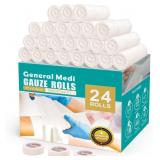 General Medi Conforming Bandage, 24 Pack Gauze Ban