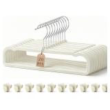Slim Plastic Pants Hangers (Non-Velvet),Thin Space