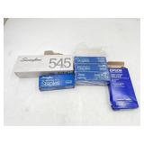 Boxes are slightly damaged but product is fine . S