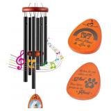 Lot Of 2 28" Dog Memorial Wind Chimes, Pet Sympath