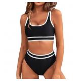 Size Medium Olaglory Bikini Sets for Women High Wa