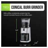Free Shipping! TRU Large Capacity Conical Burr Gri