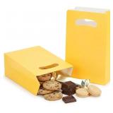 UnicoPak 16 Pack Yellow Party Favor Bags - 6 3 9"